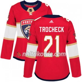 Florida Panthers Trikot Vincent Trocheck 21 Adidas 2017-2018 Rot Authentic - Dame